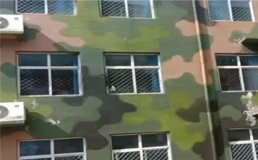 秦皇岛墙面军用迷彩施工方案